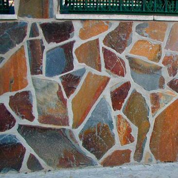 Piedras Segovia - Piedras irregulares: Filita roja